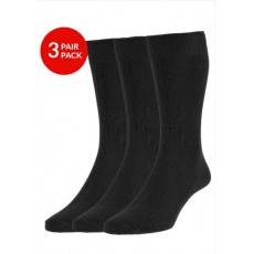 Classic Plain Knit 3Pair Pack Black/Black/Black Classic Plain Knit 3Pair Pack Black/Black/Black