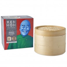 Ken Hom 20cm Bamboo Steamer 2 Tier Excellence Ken Hom 20cm Bamboo Steamer 2 Tier Excellence