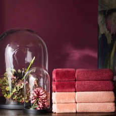 Vossen Pure Towels Red Wood Vossen Pure Towels Red Wood