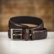40mm Ibex Stitched Edge Heavy Grain Belt 40mm Ibex Stitched Edge Heavy Grain Belt