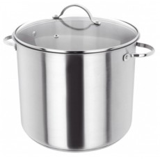 Judge Essentials 28cm Glass Lid Stockpot 13L Judge Essentials 28cm Glass Lid Stockpot 13L