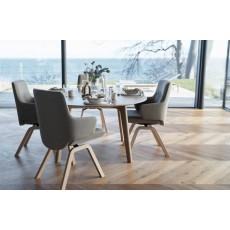Stressless Bordeaux Round Dining Table + 4 Chairs Stressless Bordeaux Round Dining Table + 4 Chairs