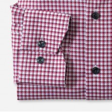 Olymp Luxor Under Button Down Modern Check Shirt Olymp Luxor Under Button Down Modern Check Shirt