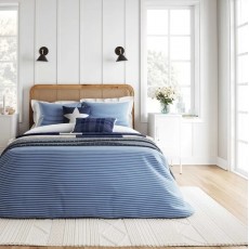 Long Island by Helena Springfield Breton Stripe Duvet Cover Set Long Island by Helena Springfield Breton Stripe Duvet Cover Set