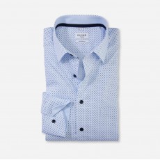 Olynp Modern Fit Spot Shirt Olynp Modern Fit Spot Shirt