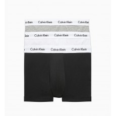 Calvin Klein 3 Pack Trunks White/Grey/Black Calvin Klein 3 Pack Trunks White/Grey/Black