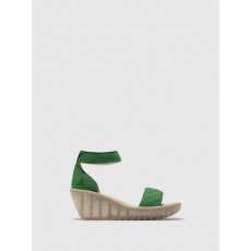 Fly London Yaru Sandal Lime Green Fly London Yaru Sandal Lime Green