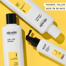Nioxin System 1 Kit ( 150ml + 150ml +50ml)