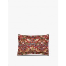 Morris & Co Strawberry Thief Crimson Standard Pillowcase Pair Morris & Co Strawberry Thief Crimson Standard Pillowcase Pair