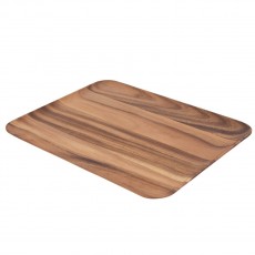Baroque Large Tray/Platter in Rustic Acacia L450 Xw350 xH20mm Baroque Large Tray/Platter in Rustic Acacia L450 Xw350 xH20mm