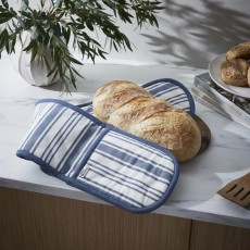 Denim Stripe Double Oven Glove Denim Stripe Double Oven Glove