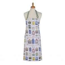 Tea Tins Cotton Apron Tea Tins Cotton Apron