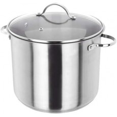 Judge Essentials 26cm Glass Lid Stockpot 10L Judge Essentials 26cm Glass Lid Stockpot 10L