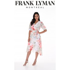 Frank Lyman White Orange Dress Frank Lyman White Orange Dress
