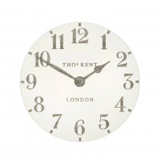 12" Arabic Wall Clock-Limestone
