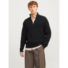 Jack & Jones Blamilano Stitch Knit Zip Polo Jack & Jones Blamilano Stitch Knit Zip Polo