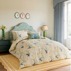 Sanderson National Trust Kingfisher & Iris Azure/Linen Bed Set Sanderson National Trust Kingfisher & Iris Azure/Linen Bed Set