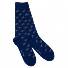 Swole Panda Blue Bicycle Socks Swole Panda Blue Bicycle Socks