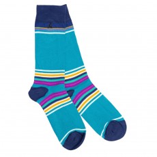 Swole Panda Green Multi Stripe Socks Swole Panda Green Multi Stripe Socks