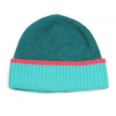 Pom Teal & TQ/Red Tim Beanie Pom Teal & TQ/Red Tim Beanie
