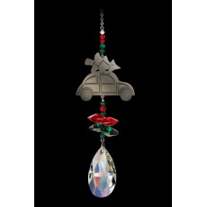 Crystal Fantasies Bug With Tree Red & Green Crystal Fantasies Bug With Tree Red & Green