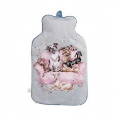 Wrendale Hot Water Bottle-Dogs Wrendale Hot Water Bottle-Dogs