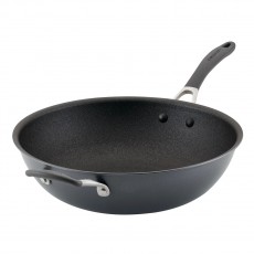 Circulon ScratchDefense A1 Series Open Stirfry with Helper Handle 34cm Circulon ScratchDefense A1 Series Open Stirfry with Helper Handle 34cm