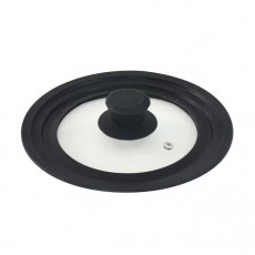 Taylor's Eye Witness Silicone and Glass Universal Pan Lid 20/22/24cm Taylor's Eye Witness Silicone and Glass Universal Pan Lid 20/22/24cm