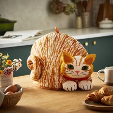 Ulster Weavers Ginger Cat Shaped Tea Cosy Ulster Weavers Ginger Cat Shaped Tea Cosy
