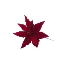 Floralsilk Glitter Tipped Poinsettia 70cm Floralsilk Glitter Tipped Poinsettia 70cm