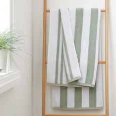 Bianca Reversible Stripe Jacquard Towel Hand Towel Bianca Reversible Stripe Jacquard Towel Hand Towel