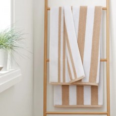 Bianca Reversible Stripe Jacquard Towel Bath Towel Bianca Reversible Stripe Jacquard Towel Bath Towel