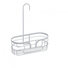 Showerdrape Dante Mini Caddie-White Showerdrape Dante Mini Caddie-White