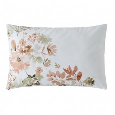 Laura Ashley Lewcombe Standard Pair Pillow Cases Terracotta Laura Ashley Lewcombe Standard Pair Pillow Cases Terracotta
