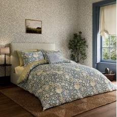 Morris & Co Trent Blue Bed Set Morris & Co Trent Blue Bed Set