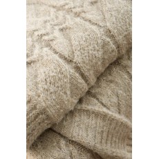 Bianca Cable Knit Throw 150 X 200 Bianca Cable Knit Throw 150 X 200