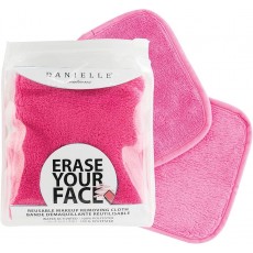 Danielle Erase Your Face Makeup Removing Cloth-Pink Danielle Erase Your Face Makeup Removing Cloth-Pink