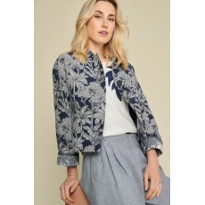 Marie Méro Palm Print Jacket Marie Méro Palm Print Jacket