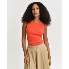 Gant High Neck Rib Tank Top Gant High Neck Rib Tank Top