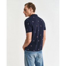 Gant Embroidered Graphic Polo Gant Embroidered Graphic Polo