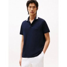 Tommy Hilfiger Interlock Collar Detail Polo Tommy Hilfiger Interlock Collar Detail Polo