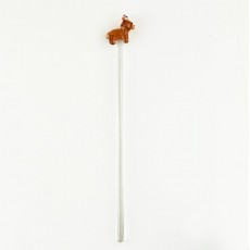 Selbrae House Glass Drinks Stirrer-Highland Cow Selbrae House Glass Drinks Stirrer-Highland Cow