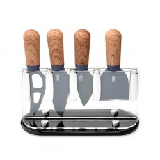 Taylor's Eye Witness 4pc Brooklyn Knife Block Set-Walnut Taylor's Eye Witness 4pc Brooklyn Knife Block Set-Walnut