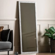 Gallery Direct Romano Mirror Marble White 57x157 Gallery Direct Romano Mirror Marble White 57x157