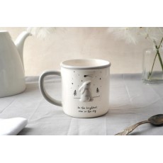Send With Love Stargazing Hare Ceramic Mug