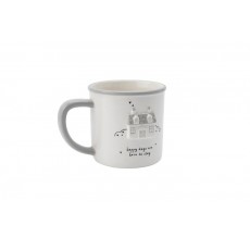 Send With Love House Ceramic Mug
