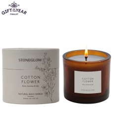 Stoneglow The Walled Garden Cotton Flower Tumbler Candle