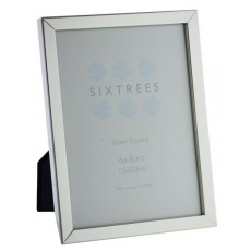 Sixtrees Square Edge Silver Plate 6x8