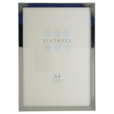 Sixtrees Square Edge Silver Plate A4