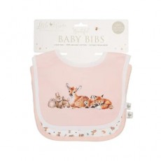 Wrendale Little Wren Bib Gift Set-Little Forest Fox Wrendale Little Wren Bib Gift Set-Little Forest Fox